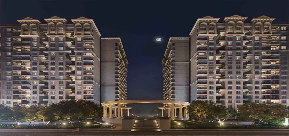 Sobha Scarlet Woods Night View